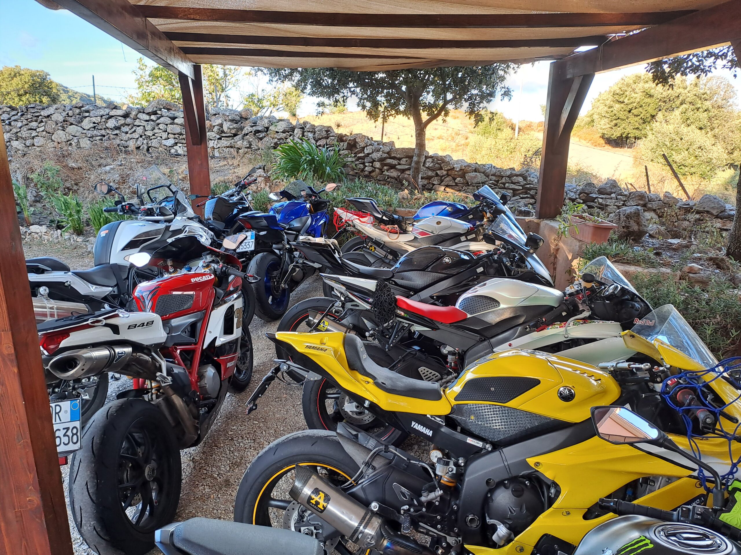 Rimessaggio invernale della moto